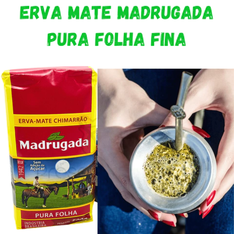 Erva Mate - Madrugada Folha Fina - 1kg