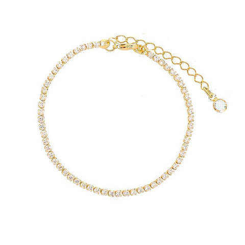 Pulseira Riviera Zircônia Cristal
