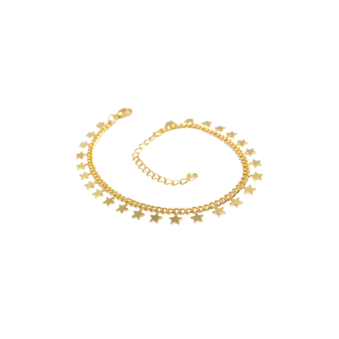 Pulseira Corrente Estrelas
