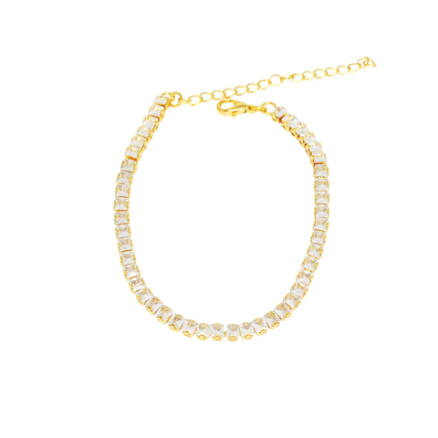 Pulseira Riviera Zircônia Cristal