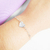 Pulseira Delicada com Coração - comprar online