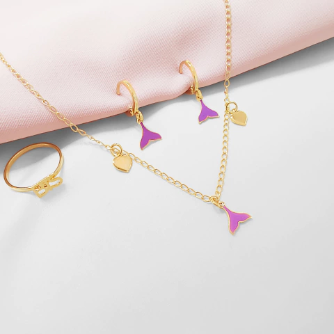 Kit Purple Whale BTS