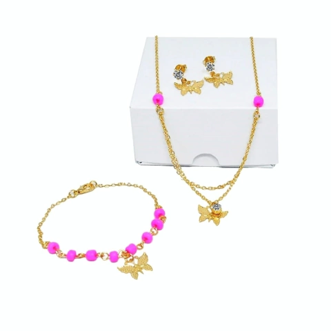 Conjunto Infantil Borboleta