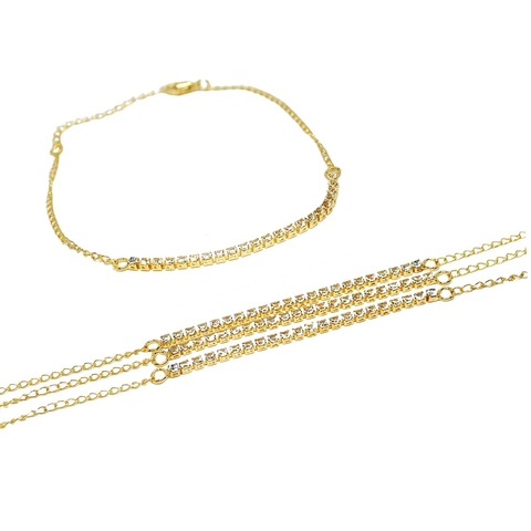 Pulseira Zircônia Cristal
