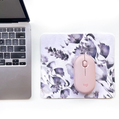 MousePad-Jardin en Flor azul