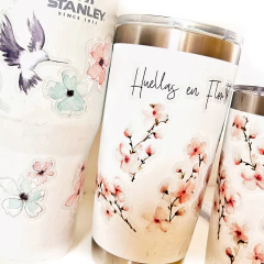 Plancha Stickers - Picaflor en Flor - tienda online