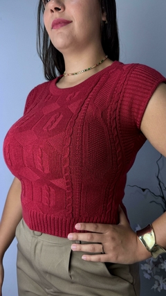 BLUSA TRICÔ MODAL COM MANGUINHA CURTA AYLA na internet