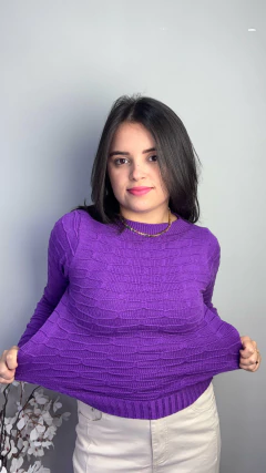 CROPPED MANGA LONGA MODAL ISABEL - comprar online