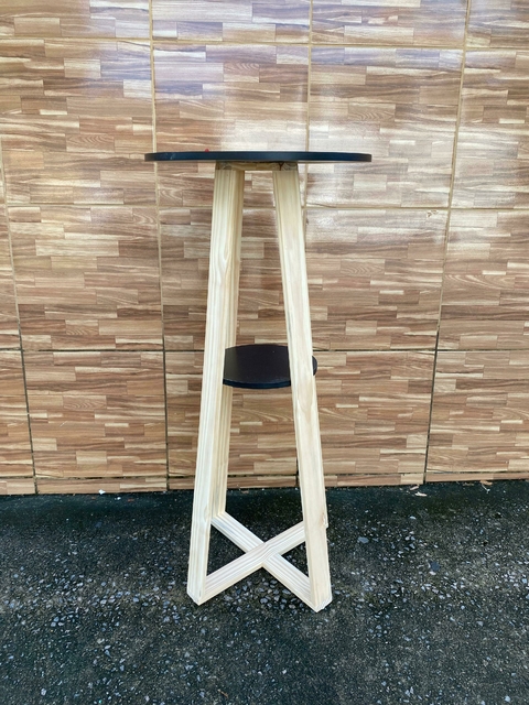 mesa Bistrô dupla 1.10 a x 50 dm Black