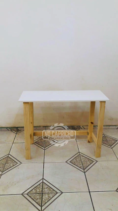 Mesa Dobrável FACILIT - NoCaprichoWood - Móveis Rústicos de Pinus em Fortaleza