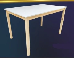 Mesa de estudo Leticia white 1.20x60