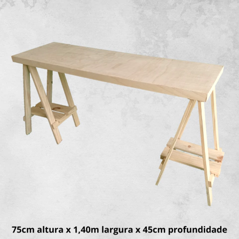 Mesa Cavalete 1.40x45