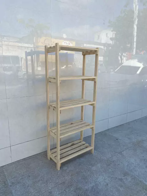 Estante Multiuso ripada com 5 prateleiras Média - comprar online