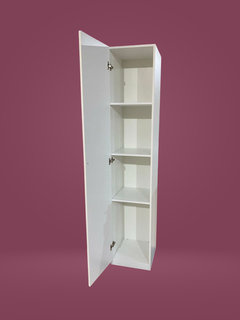 Armário multiuso branco com porta - NoCaprichoWood - Móveis Rústicos de Pinus em Fortaleza