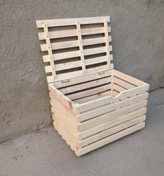 Baú Multiuso - NoCaprichoWood - Móveis Rústicos de Pinus em Fortaleza