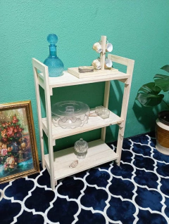 ESTANTE MULTIUSO COM 3 PRATELEIRAS FABRÍCIA