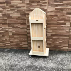 ESTANTE TORRE PARA LIVROS INFANTIL - NoCaprichoWood - Móveis Rústicos de Pinus em Fortaleza