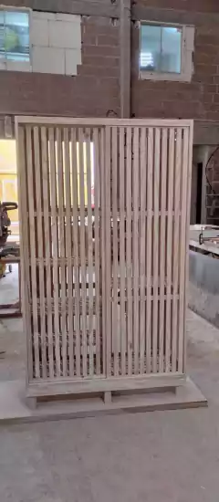 Guarda Roupa Eliomar Ripado com portas de correr - comprar online