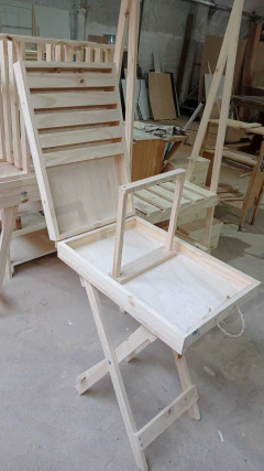 Mesa Maleta expositor de Laços e Jóias na internet