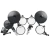 bateria electronica ded200max donner tpjzo - comprar online