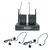 2B300 Micrófono Inalámbrico Doble Vincha Uhf Lexsen
