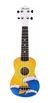 Ukelele Soprano Bamboo Diseño Sapele Bd 9 + Funda Acolchada