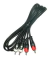 cable 2 rca macho 2 rca macho x 3 metros jahro