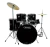 Bateria Mapex 5 Cuerpos 20+8+10+12 Redo 13 Con Fundas Black - comprar online