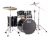 Bateria Pearl Export Laquer Black 5 Cuerpos Exl725p