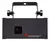 ILUMI LASER ROJO - VERDE - AZUL 1390mW DMX VT-1WRGB