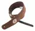 Correa gamuzada marron Basso