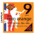 Encordado Guitarra Eléctrica Rotosound Rh9 Orange
