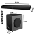 barra de sonido telefunken polaris 700 con subwoofer - ZAMPLIN