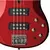 Bajo eléctrico 4 cuerdas Yamaha TRBX 304 Candy Apple Red - comprar online