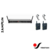 Micrófono Inalámbrico Uhf Venetian Ut-832c Doble Corbatero