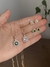 Conjunto Cravejado Luxo Cristal de Semijoia - comprar online