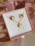Conjunto Redondo Luxo Banhado a Ouro18k - loja online