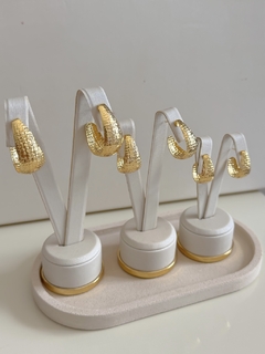 Imagem do Argola Detalhada P,M e G de Semijoia