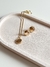 Conjunto Redondo Luxo Banhado a Ouro18k - comprar online