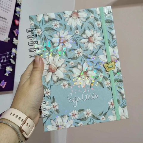 Caderneta da Gratidão Flores do Campo