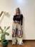 Calça Pantalona Viscose Aquarela