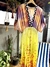 Vestido Camisetão Longo Oversized Jardim - Tropicália