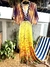 Vestido Camisetão Longo Oversized Jardim