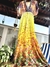 Vestido Camisetão Longo Oversized Jardim