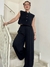 Blusa Cropped Regata Preto - comprar online
