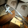 Bracelete de Prata Cruz