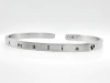 Bracelete de Titânio 4mm Personalizado