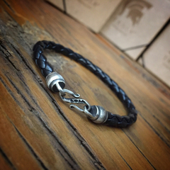 Pulseira Couro Redondo 5mm