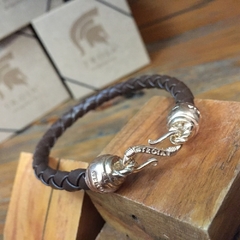 Pulseira Couro Redondo Kids - Prataria.com