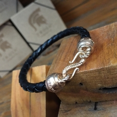Pulseira Couro Redondo Kids